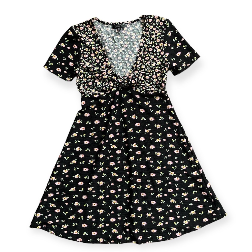 Topshop Floral Babydt Mini Dress Women’s Size 2